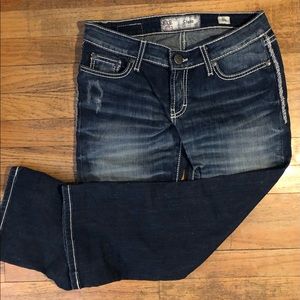 BKE Detailed CROP jeans